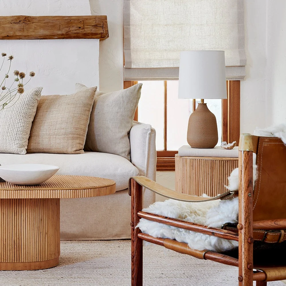 Gabriella Rattan Side Table - Image 3