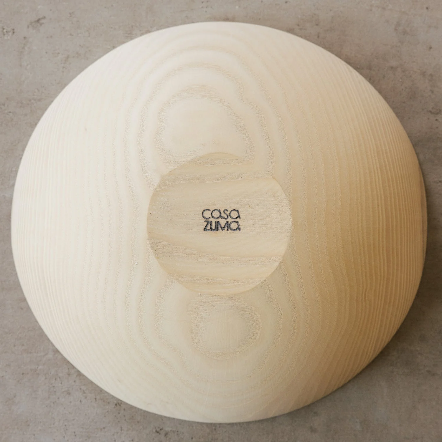 Handcrafted Wood Salad Bowls - Whitewash - Image 6