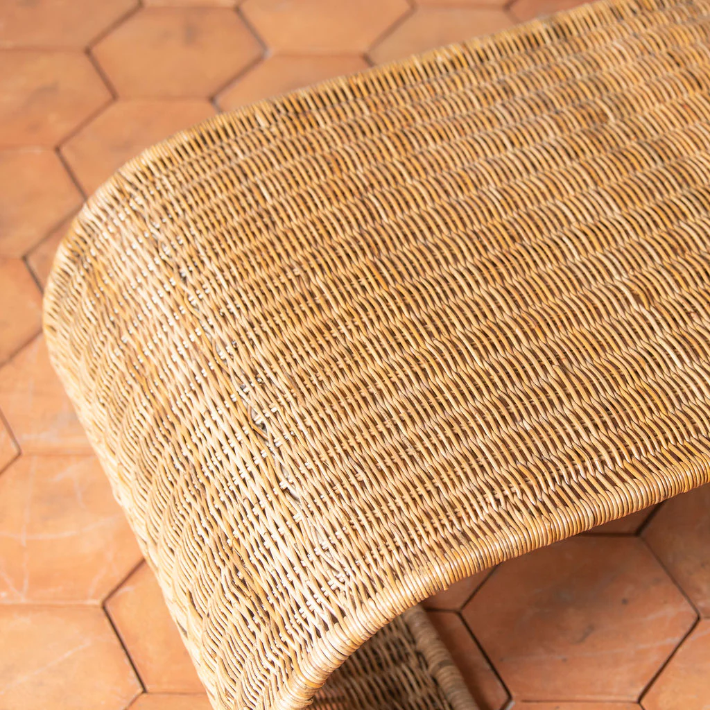 Healdsburg Wicker Coffee Table - Image 6