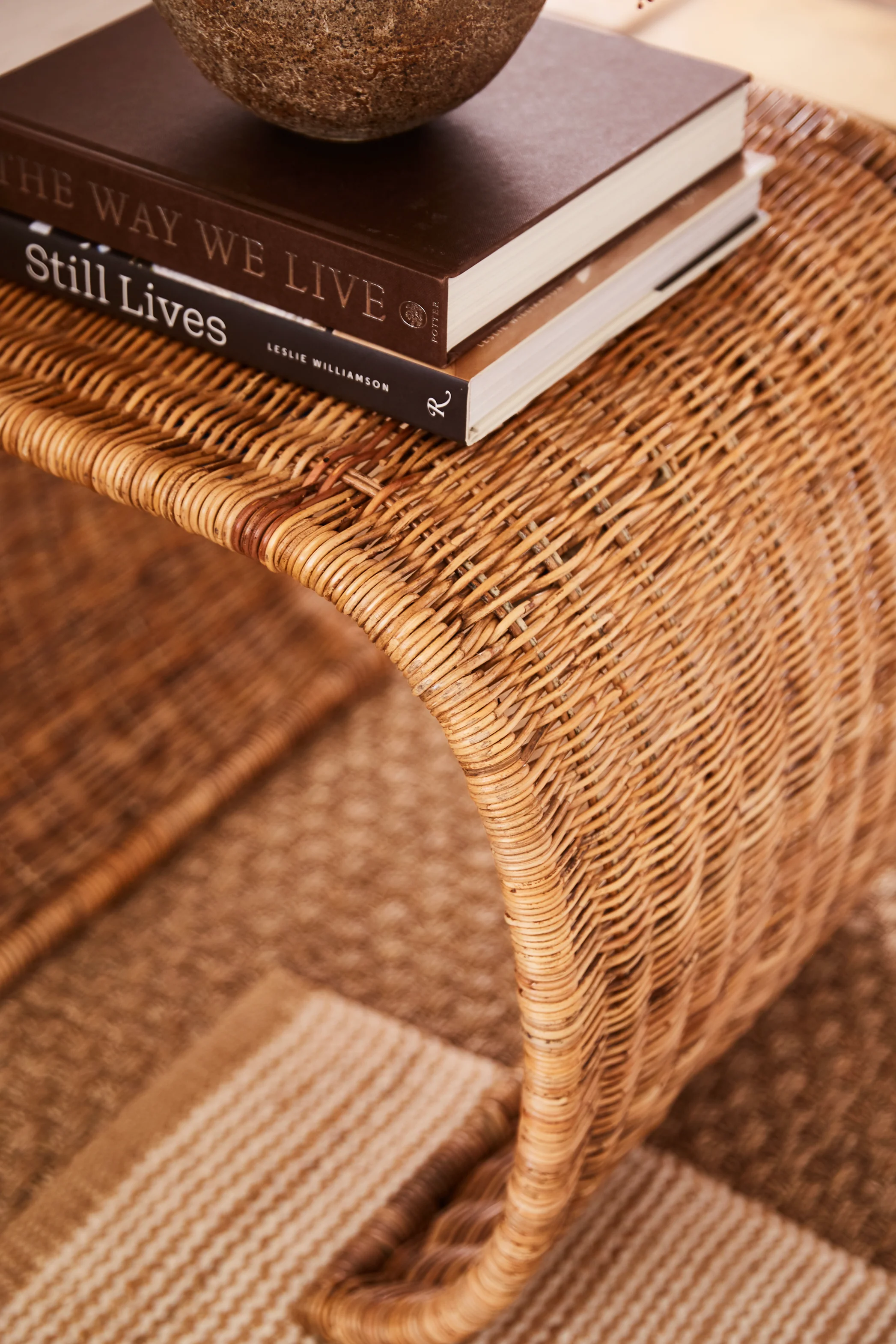 Healdsburg Wicker Side Table - Image 3