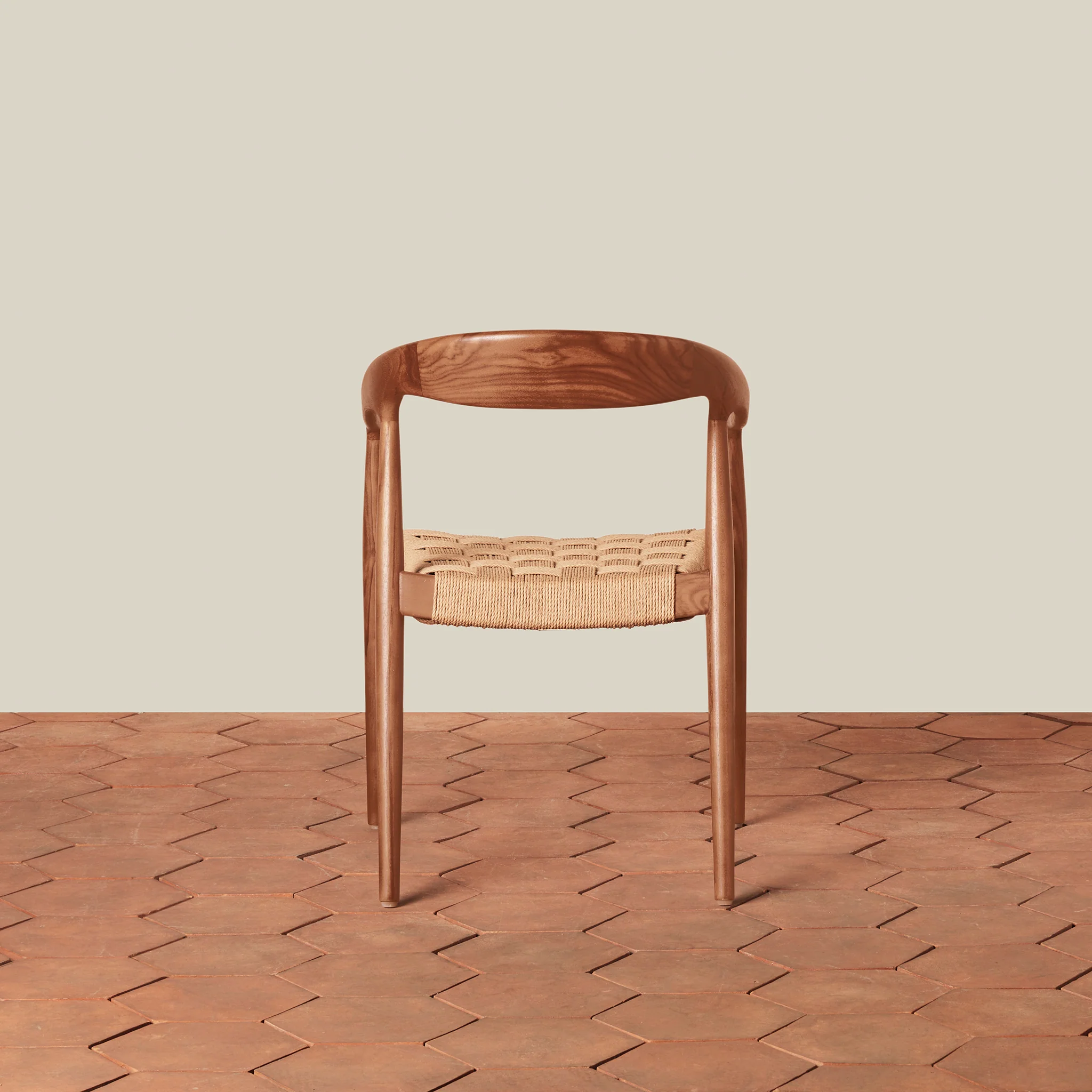 Ingrid Basketweave Arm Chair - Image 4