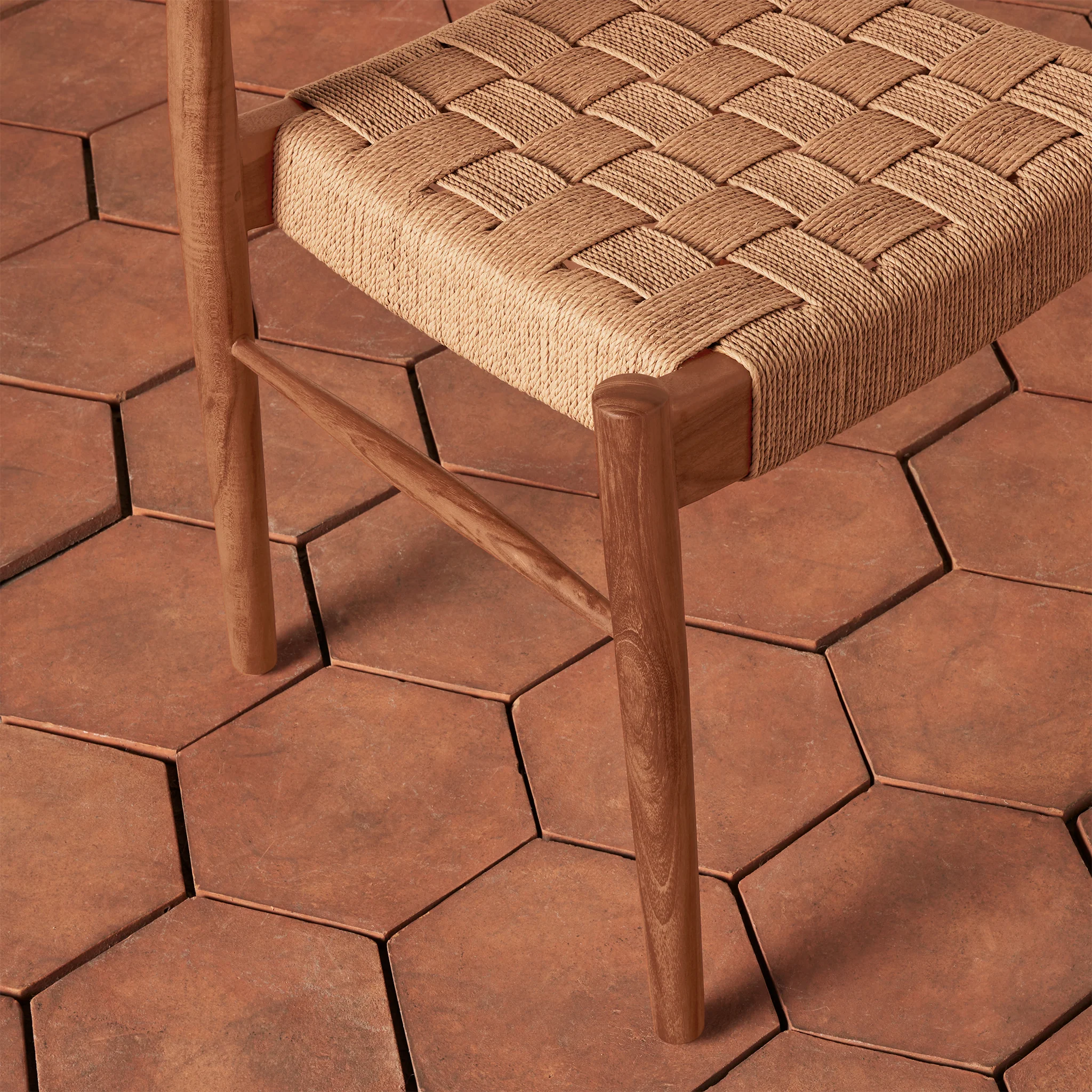 Ingrid Basketweave Side Chair - Image 8