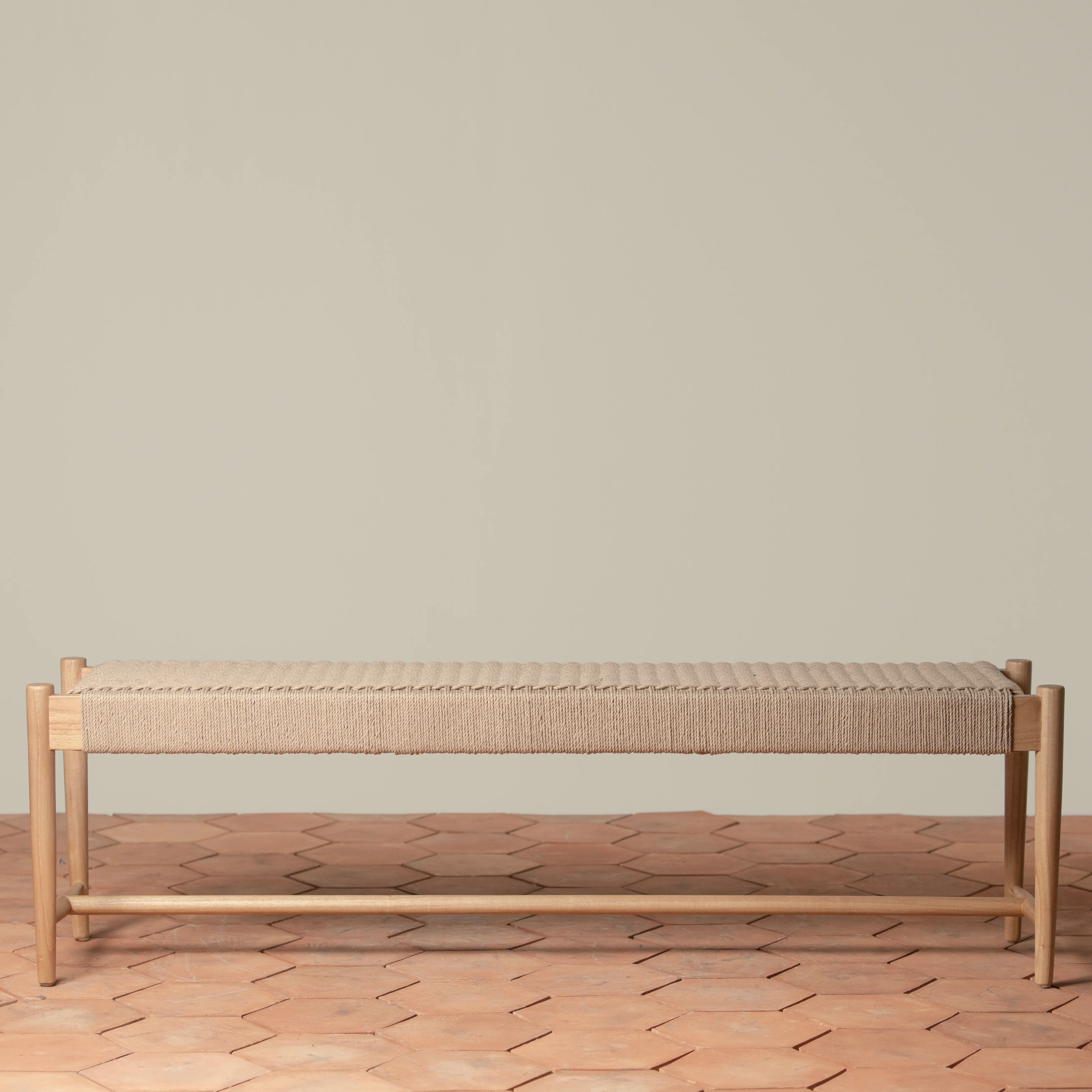 Ingrid Woven Bench - Image 8