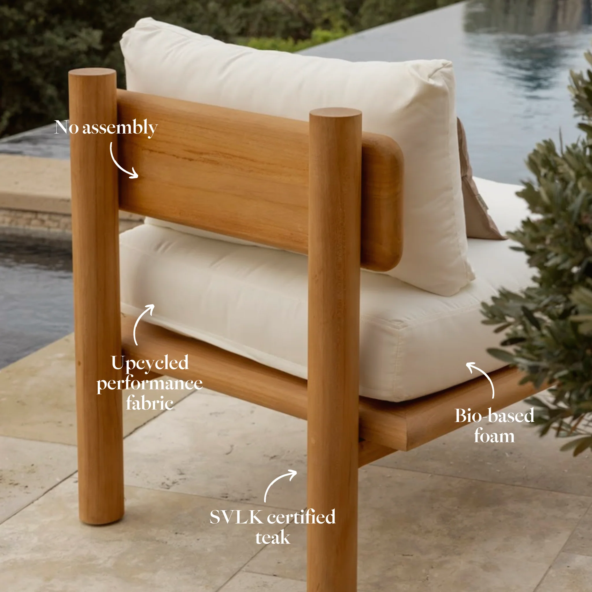 Madeira Outdoor Lounge Chair - Image 5