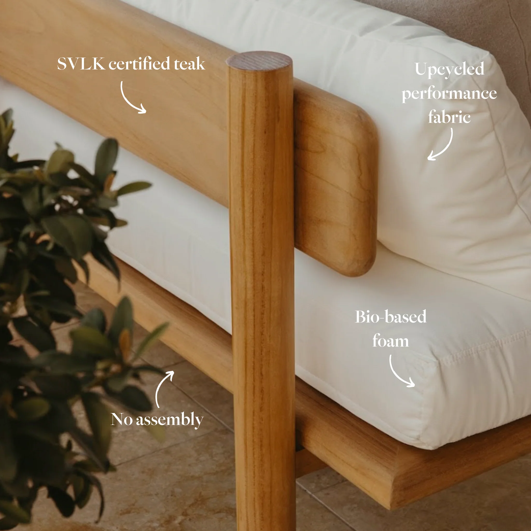 Madeira Outdoor Sofa - Image 5